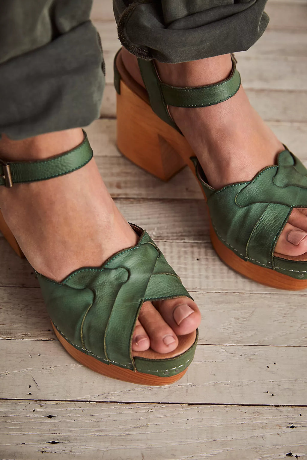 Orion Woven Clogs