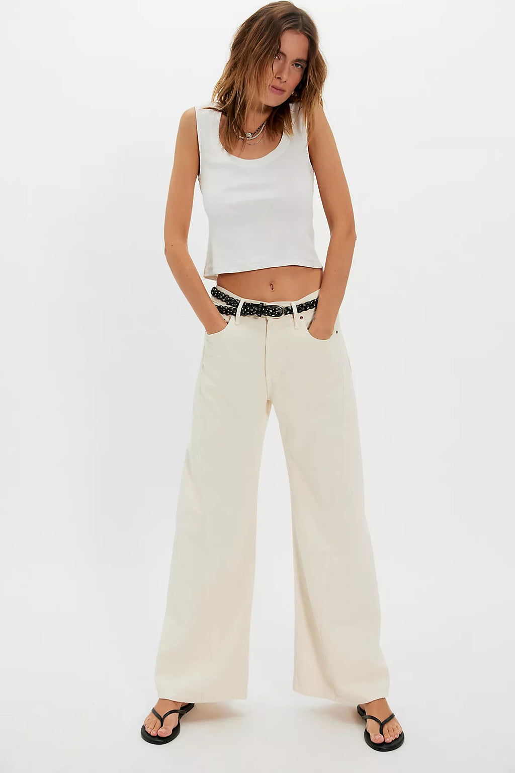 MOTHER The Lemon Twist Sneak Jeans