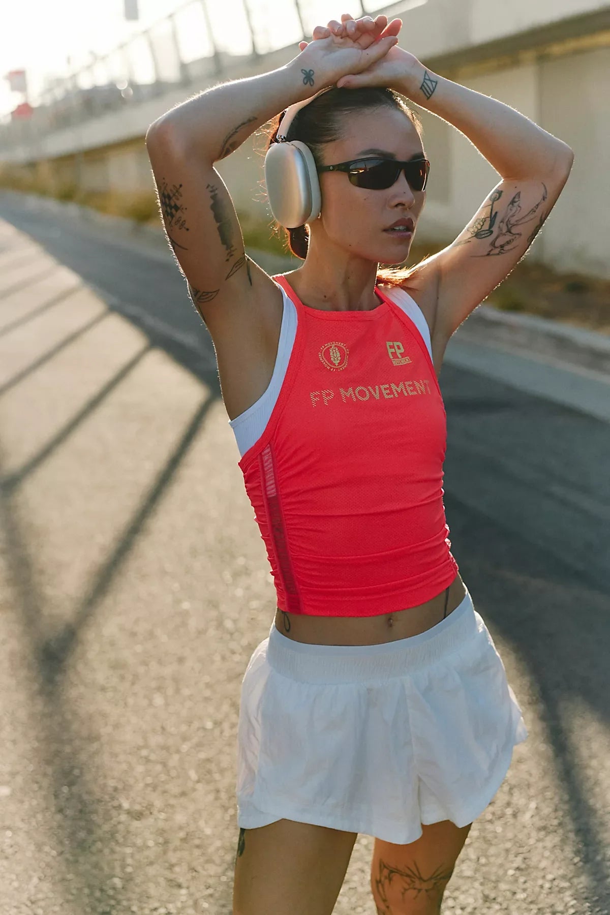 Soft Focus Marathon Logo Cami