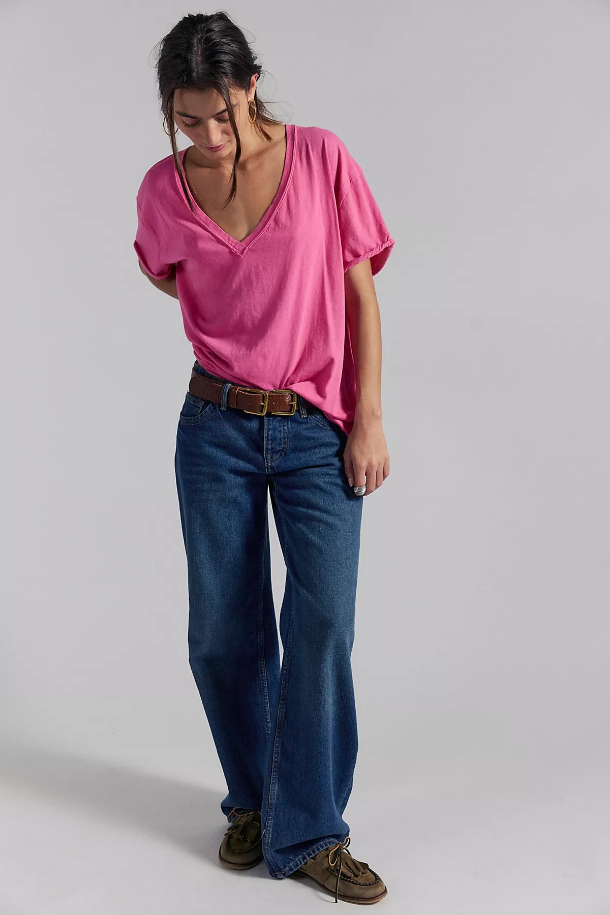 We The Free Nina V-Neck Tee