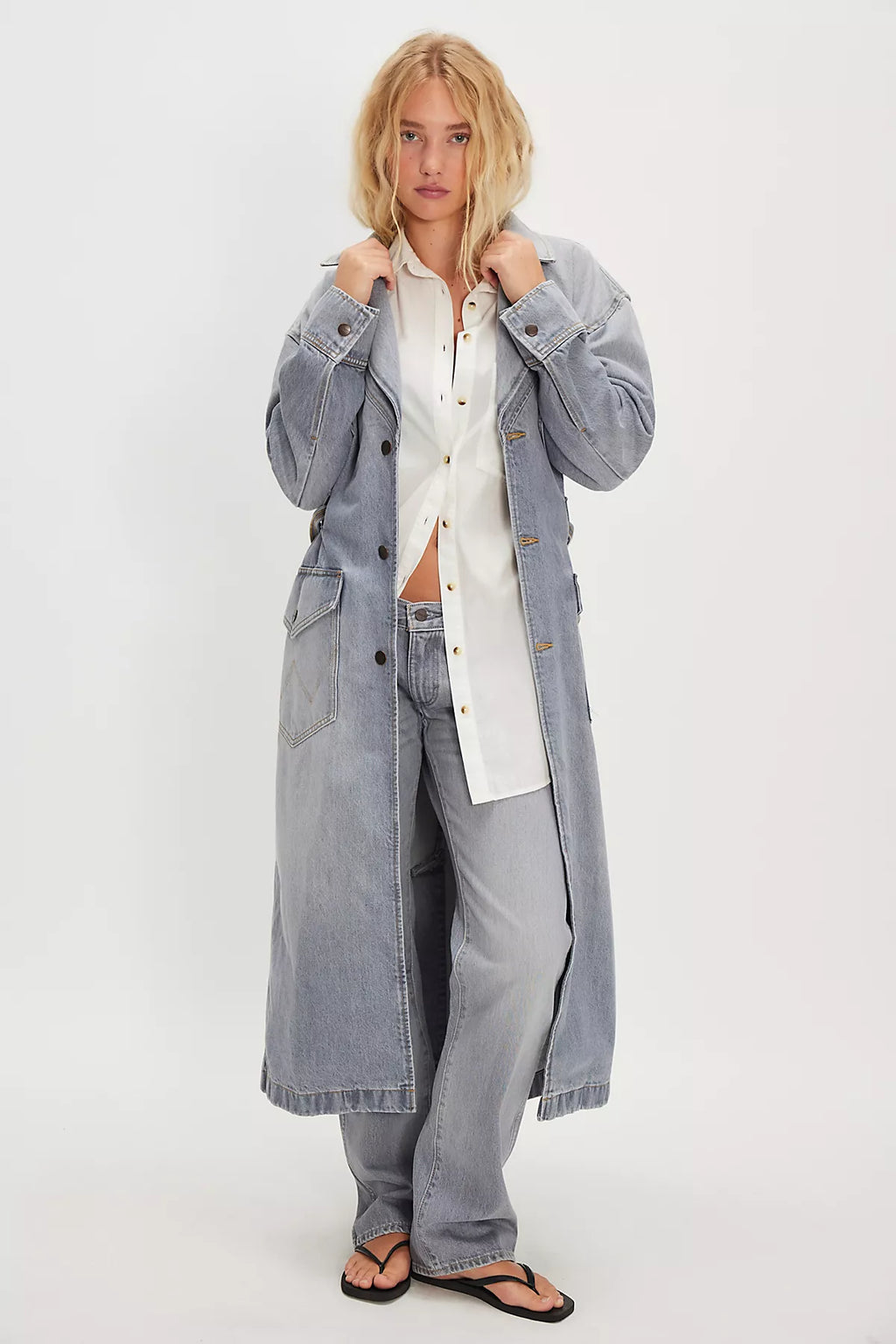 Wrangler Denim Trench