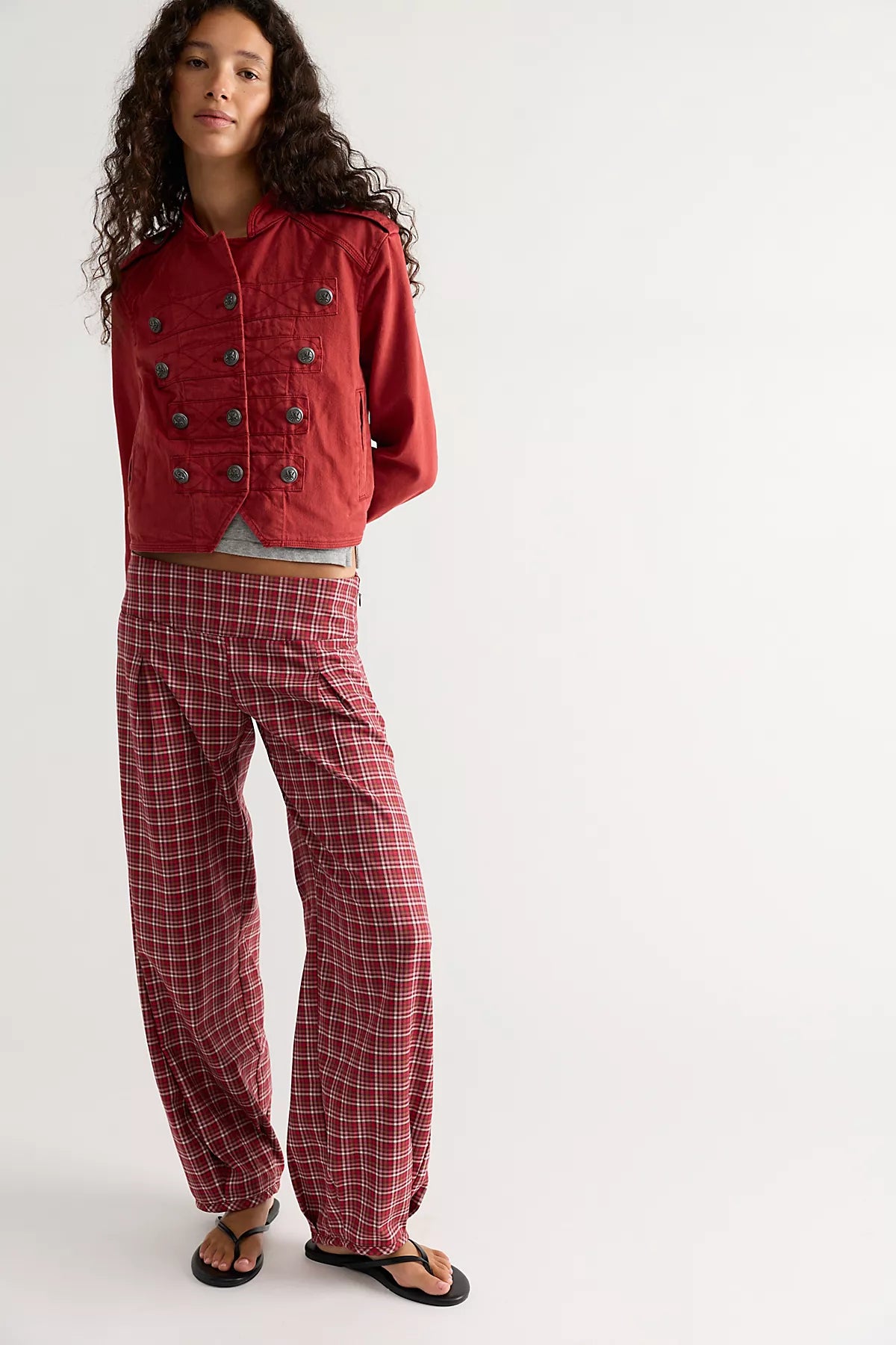 Lizzy Low-Rise Balloon Pants
