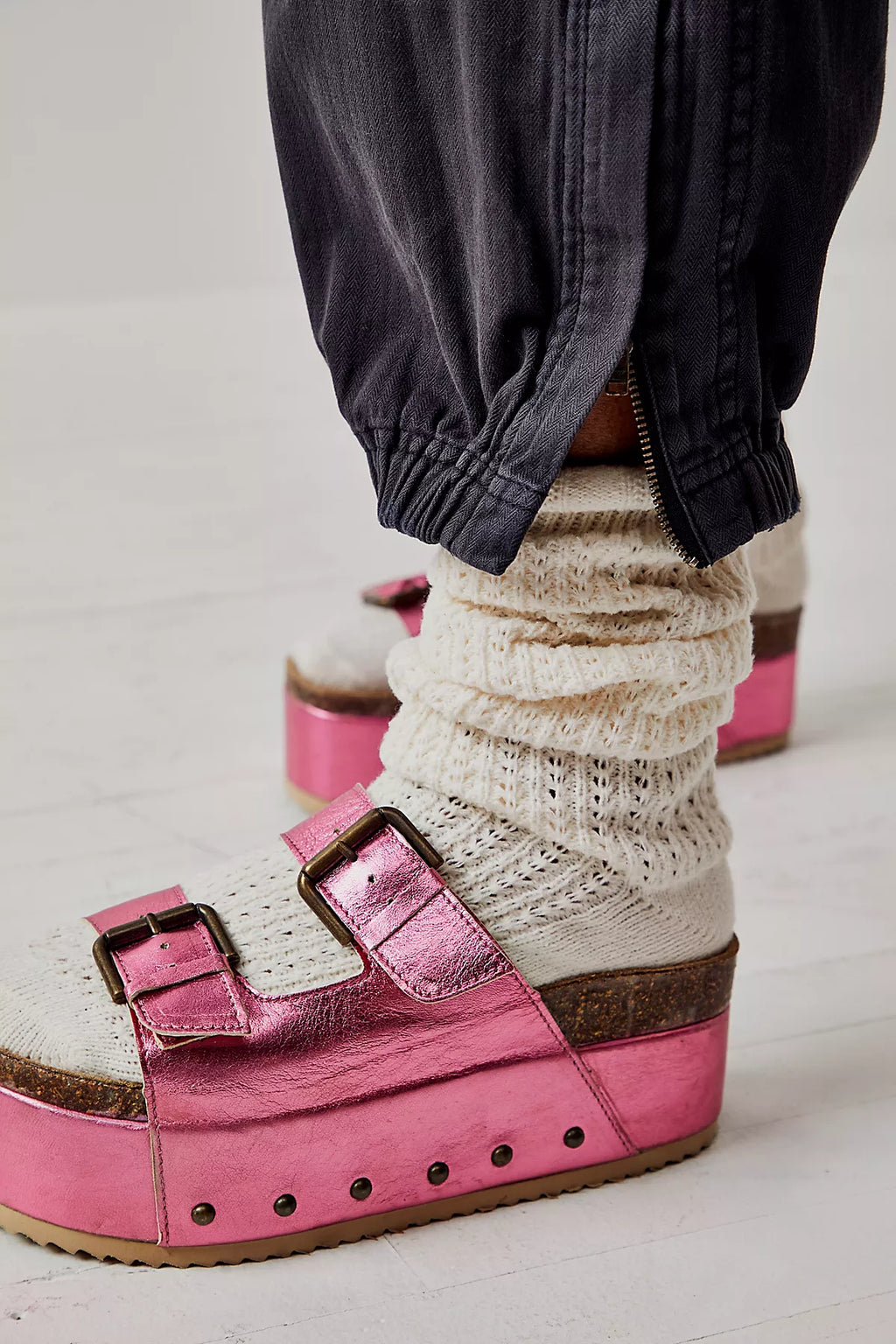 Rule Breaker Flatform Sandals