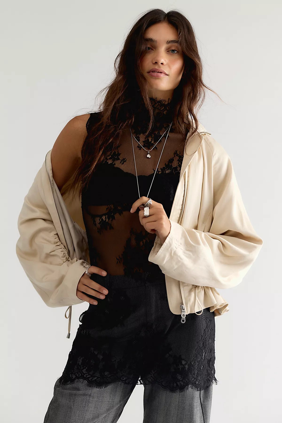 One More Time Mini Slip Dress