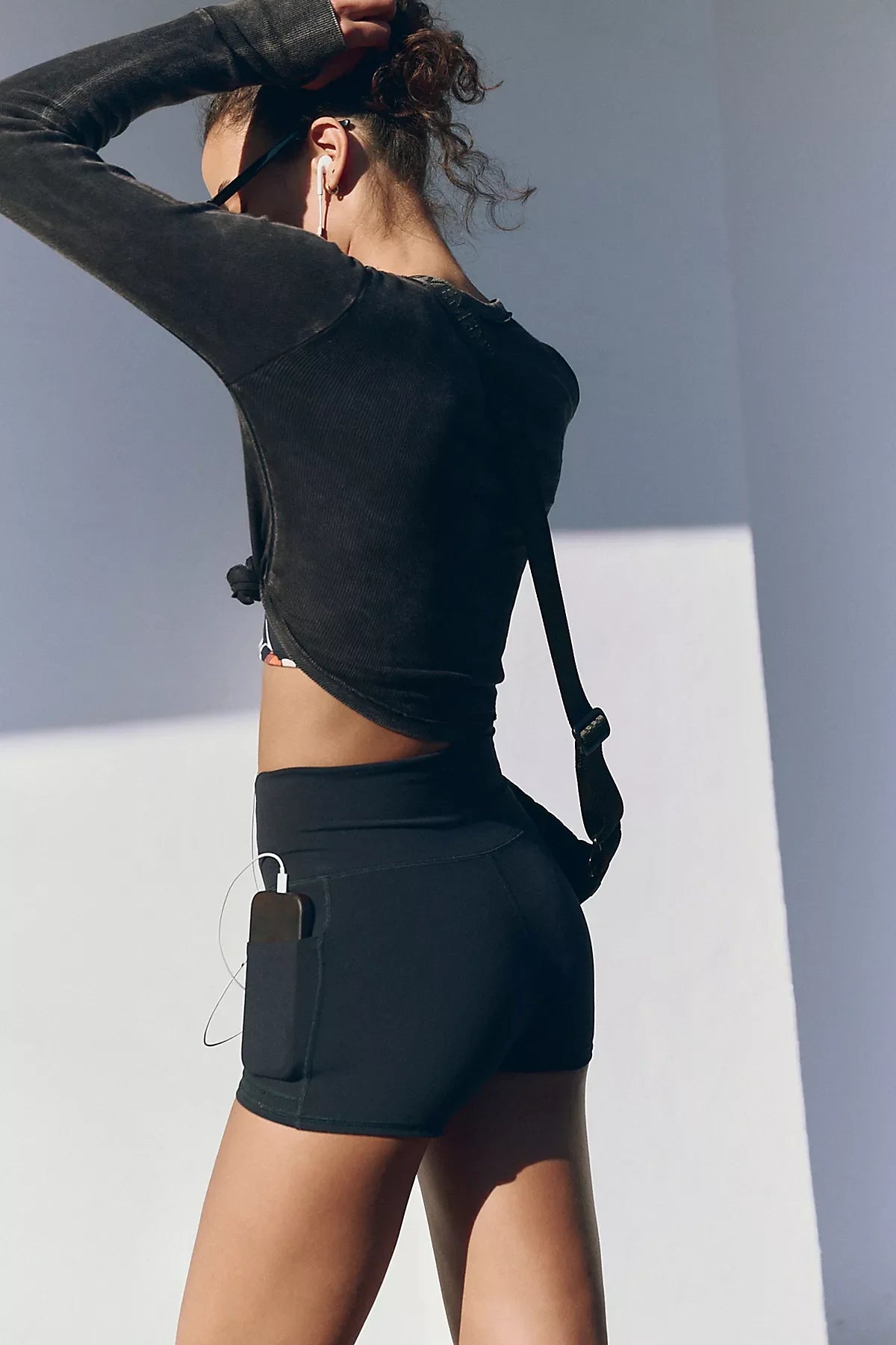 Never Better High-Rise 3" Run Shorts