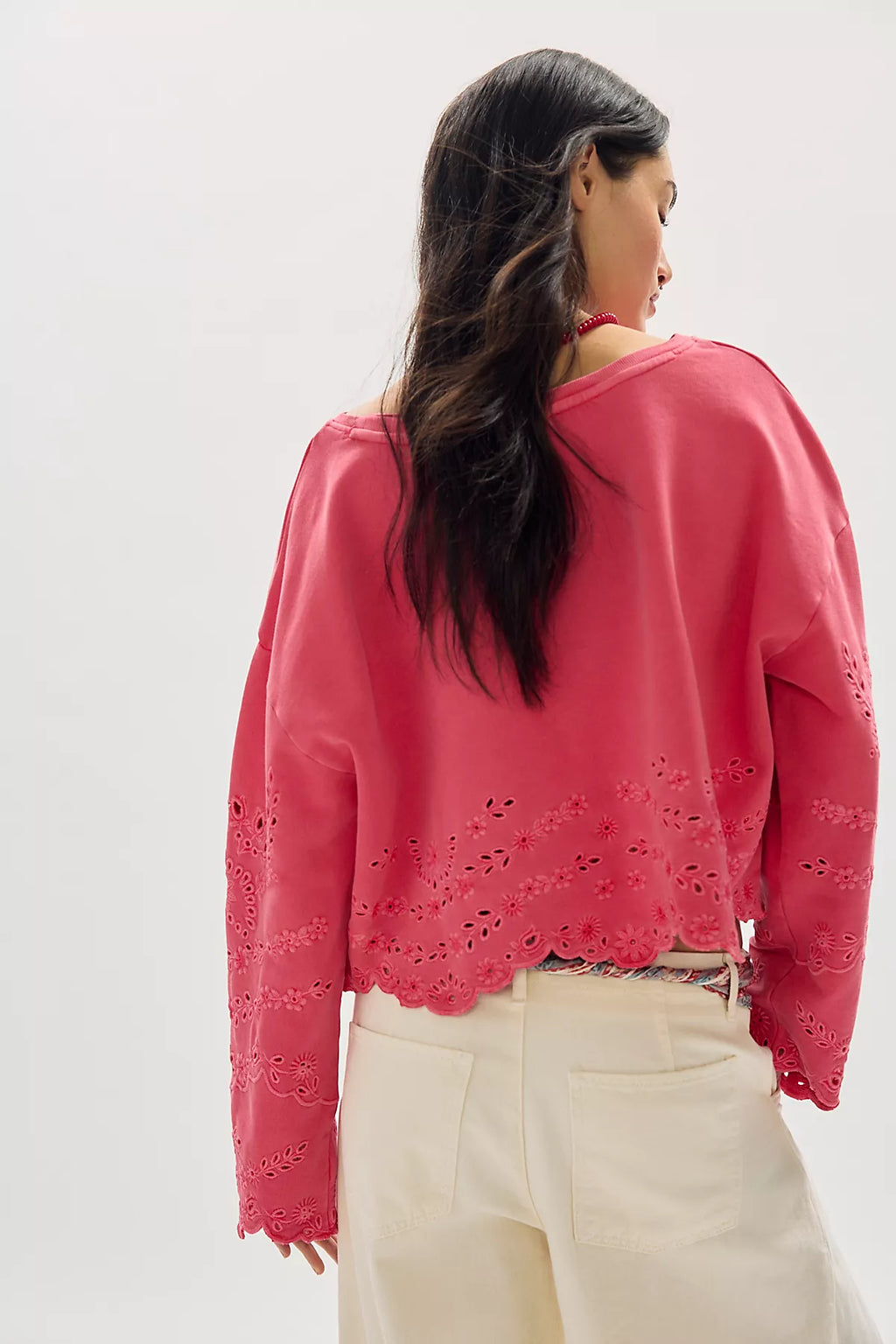 Iris Embroidered Sweatshirt