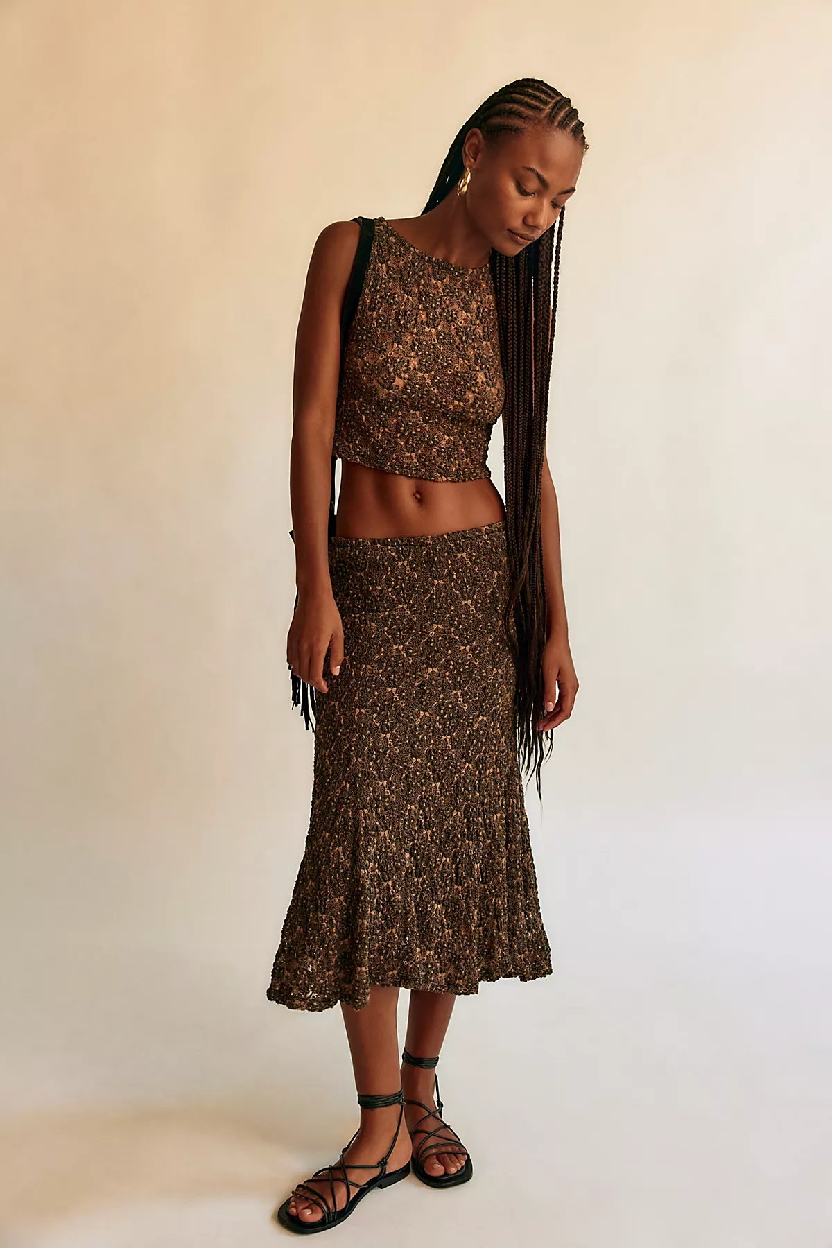 Laney Midi Skirt Set