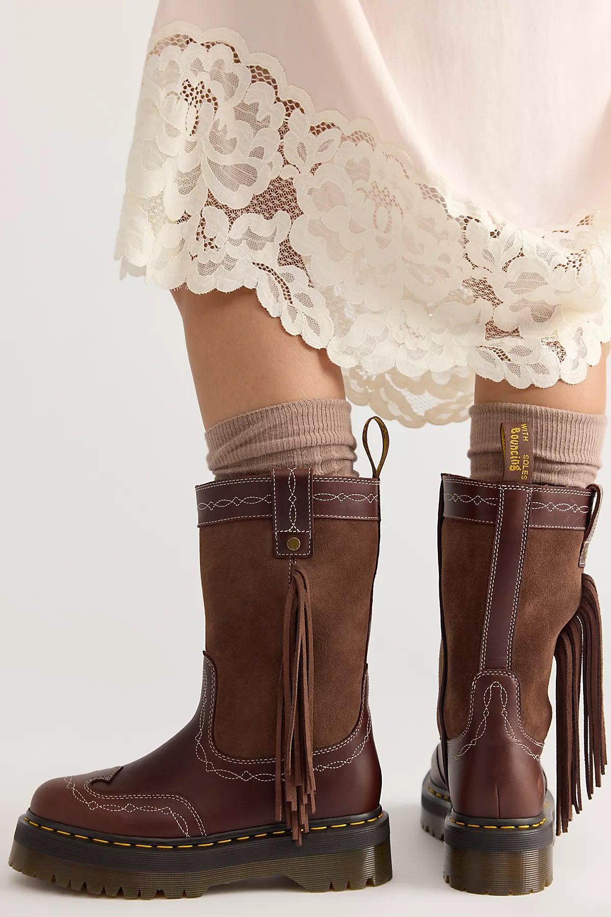Dr. Martens Fusion Fringe Mid Boots