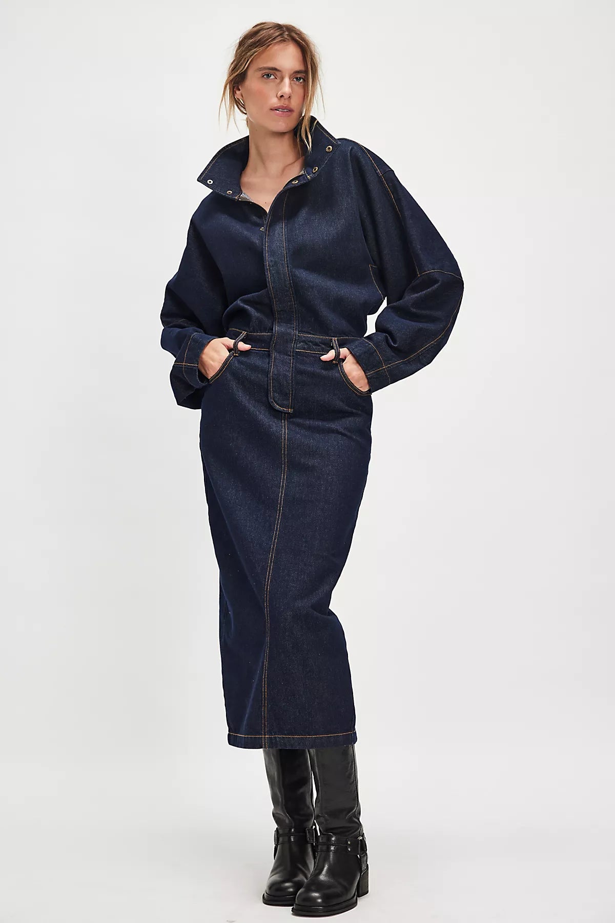 Ronny Kobo Sebastian Midi Dress