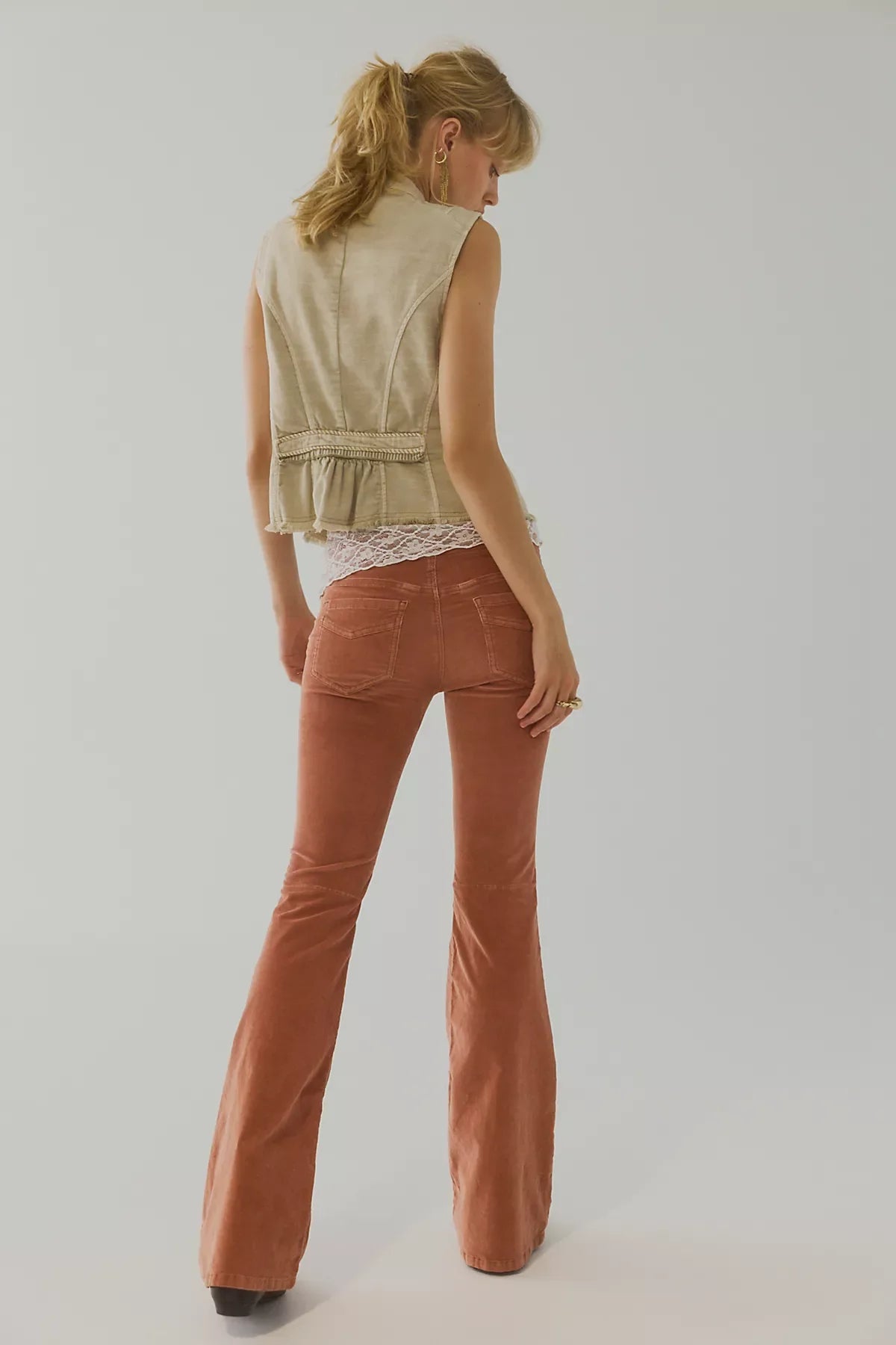 We The Free Penny Pull-On Cord Flare Jeans