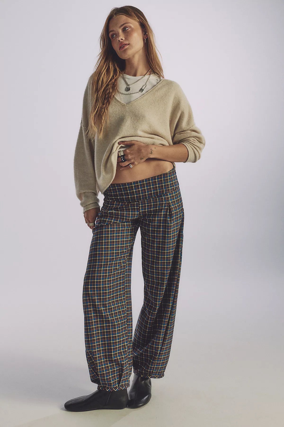 Lizzy Low-Rise Balloon Pants