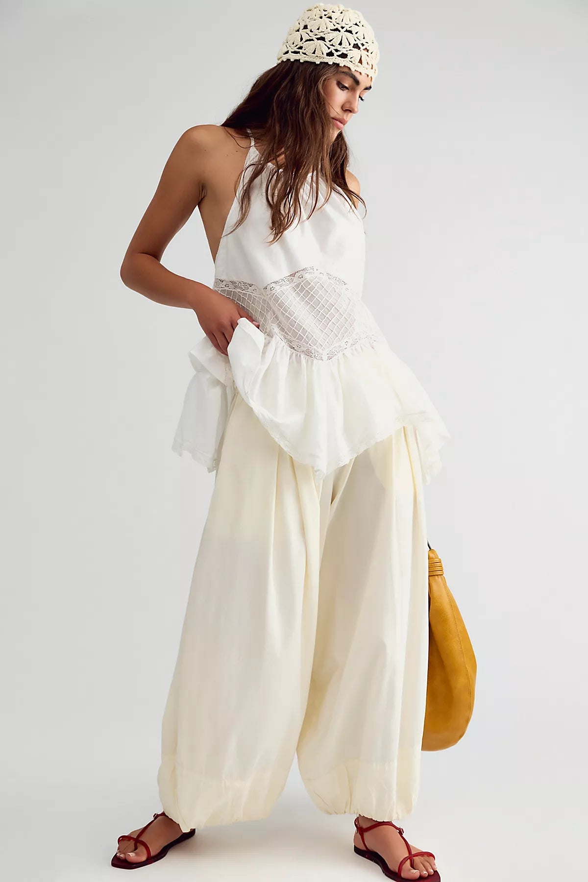 Moonflower Pull-On Balloon Pants
