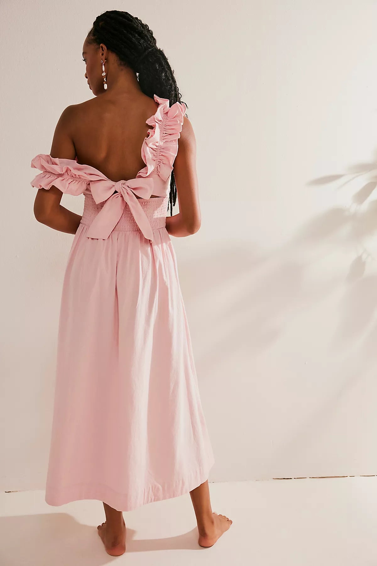 Ruffle It Up Midi Dress
