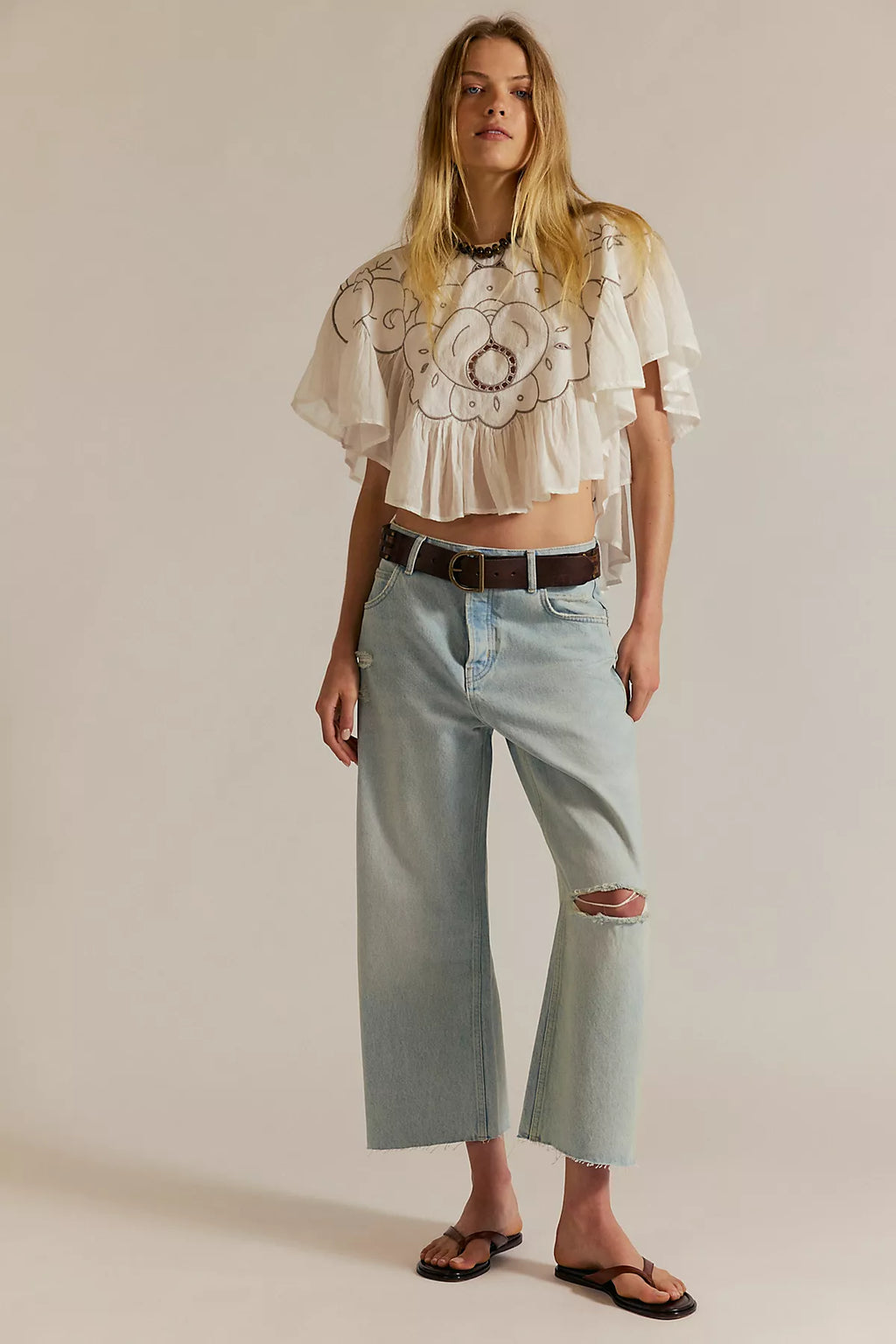 We The Free Deep Trance Dropped Boyfriend Jeans
