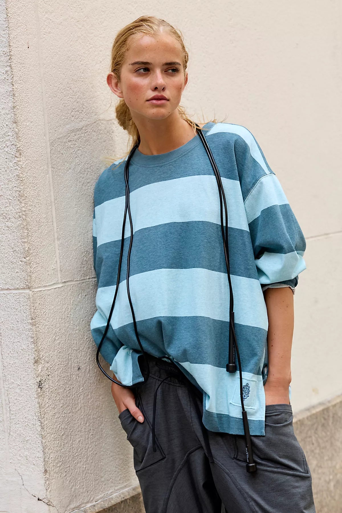 Hustle Striped Layer