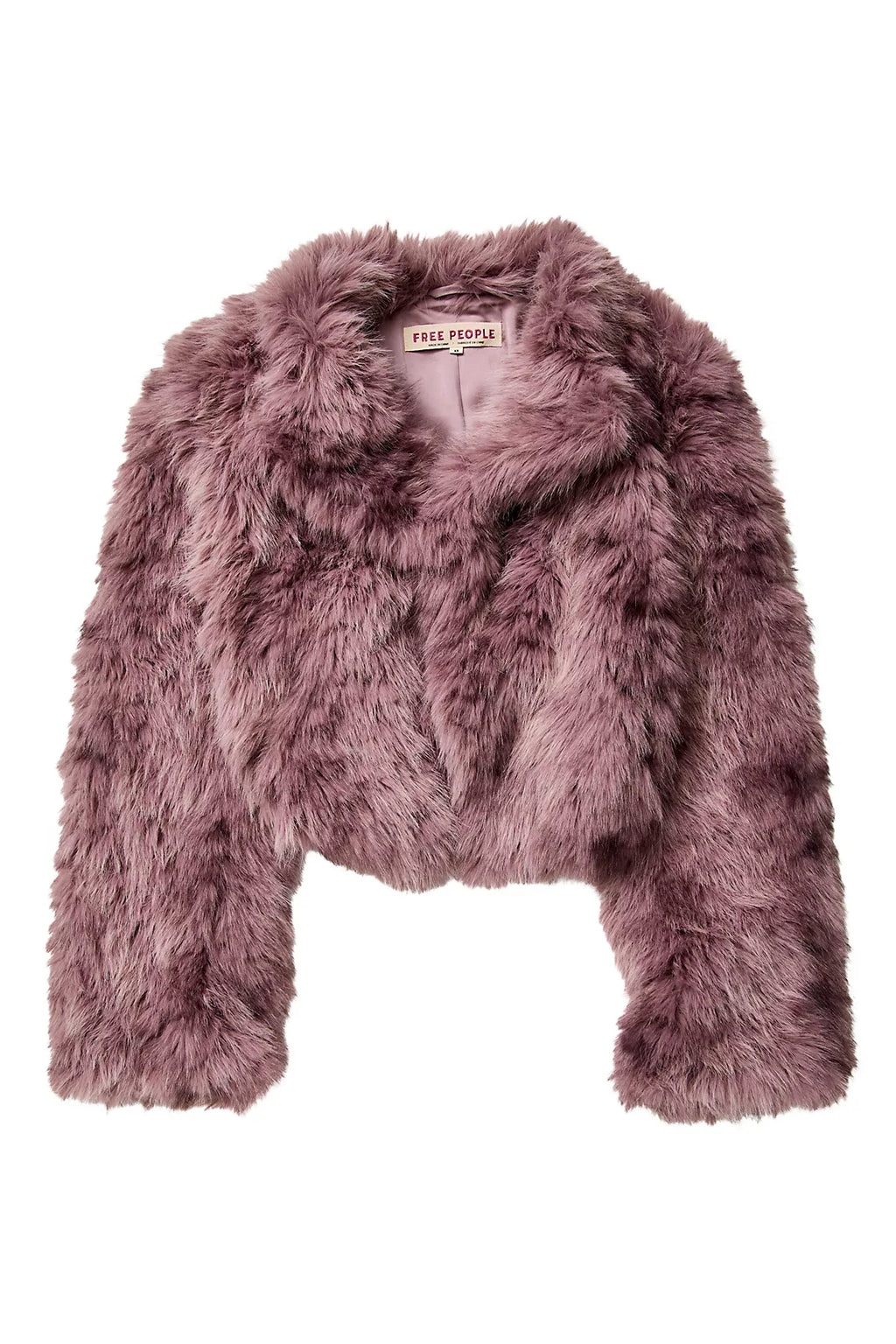 Supernova Cropped Faux Fur Jacket