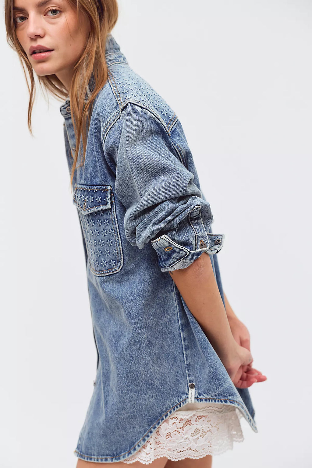 One Teaspoon Starlight Everyday Button Down Shirt