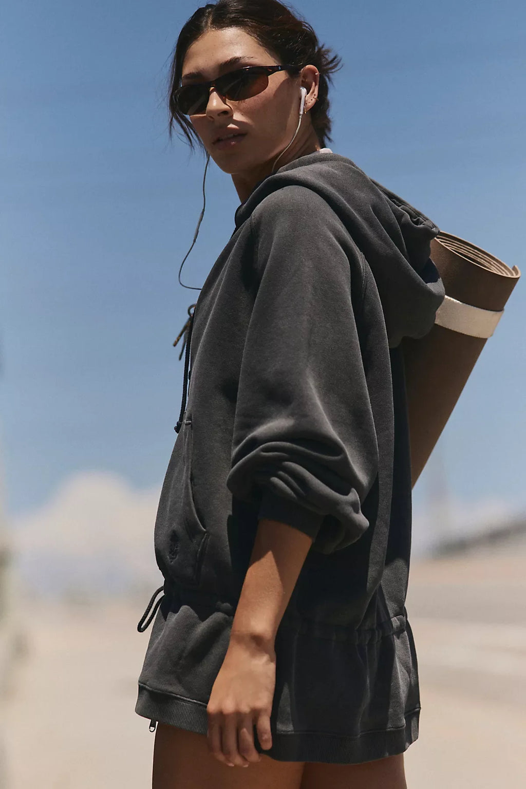 In A Cinch Zip-Up Hoodie