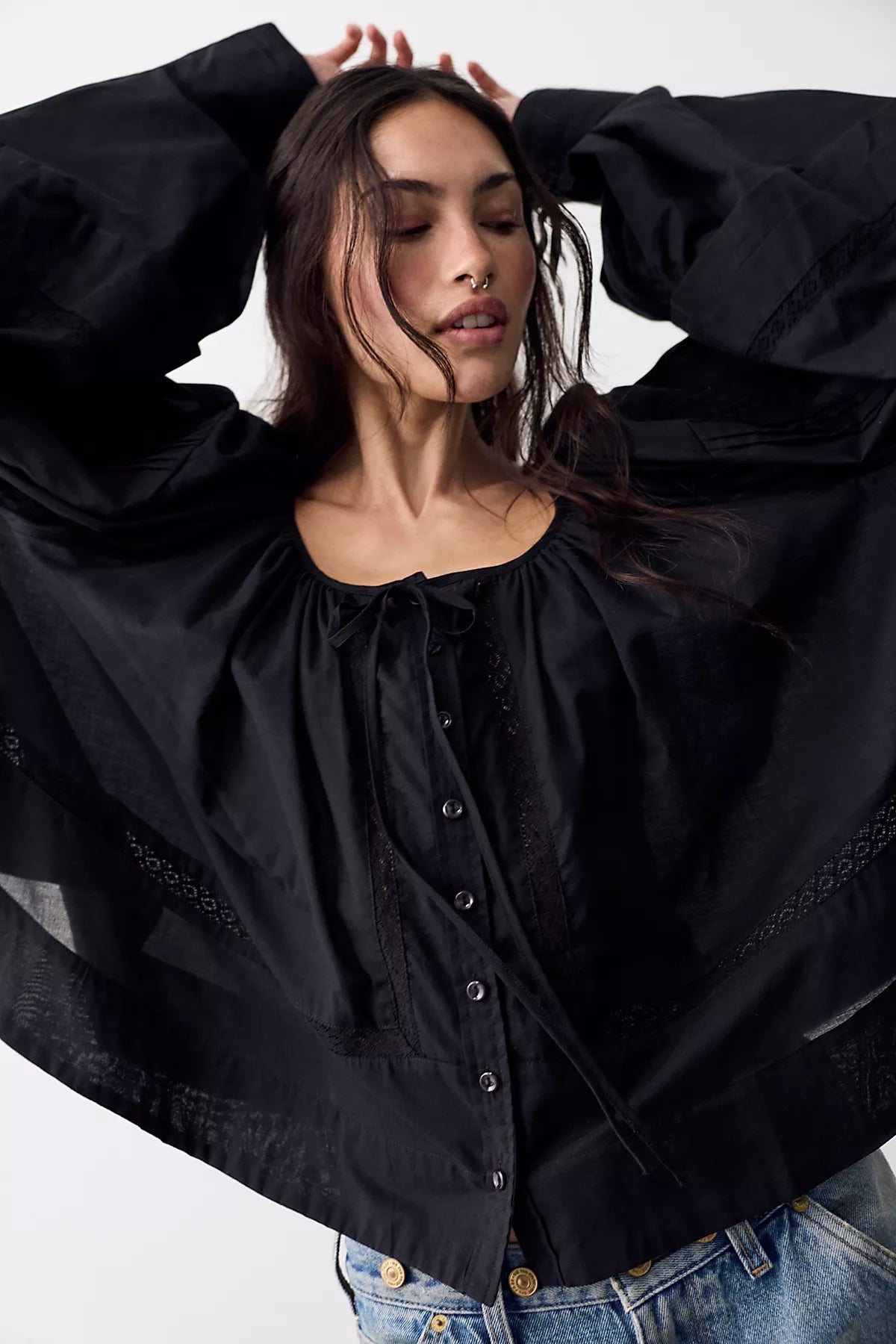 We The Free La Lune Blouse