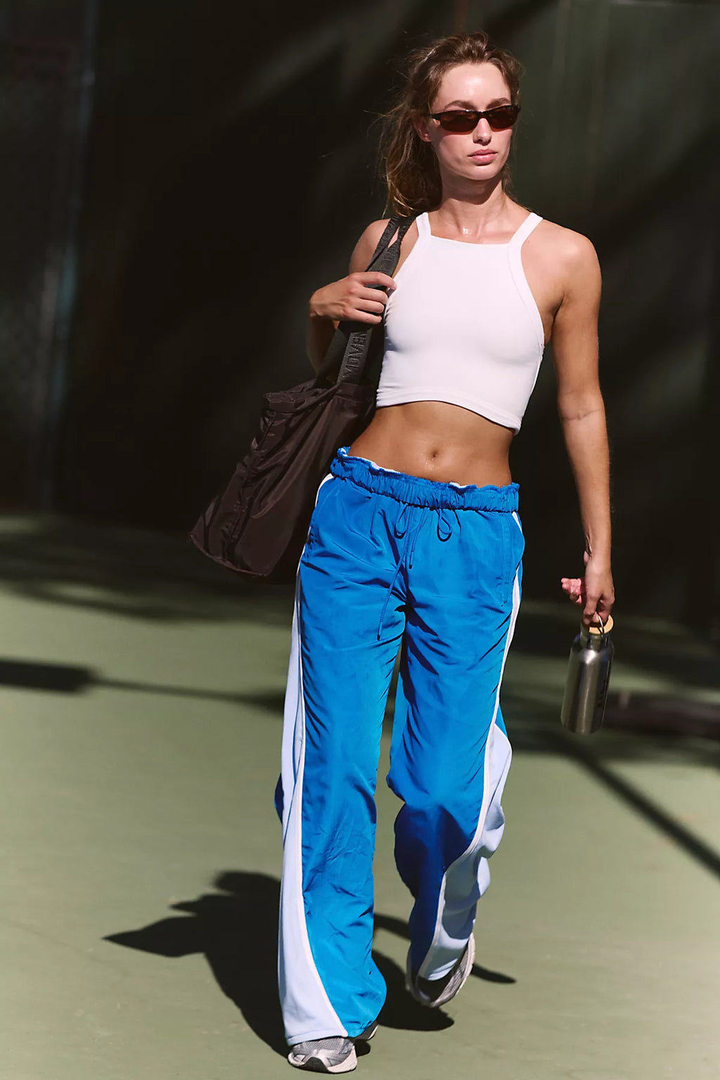 Retro Rider Fleece-Paneled Pants