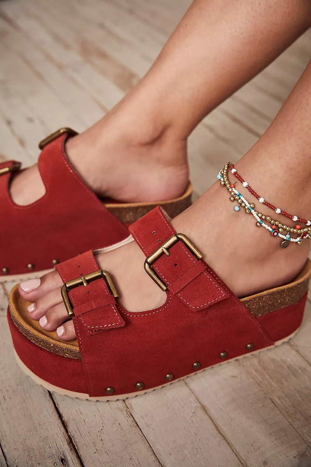 Rule Breaker Flatform Sandals