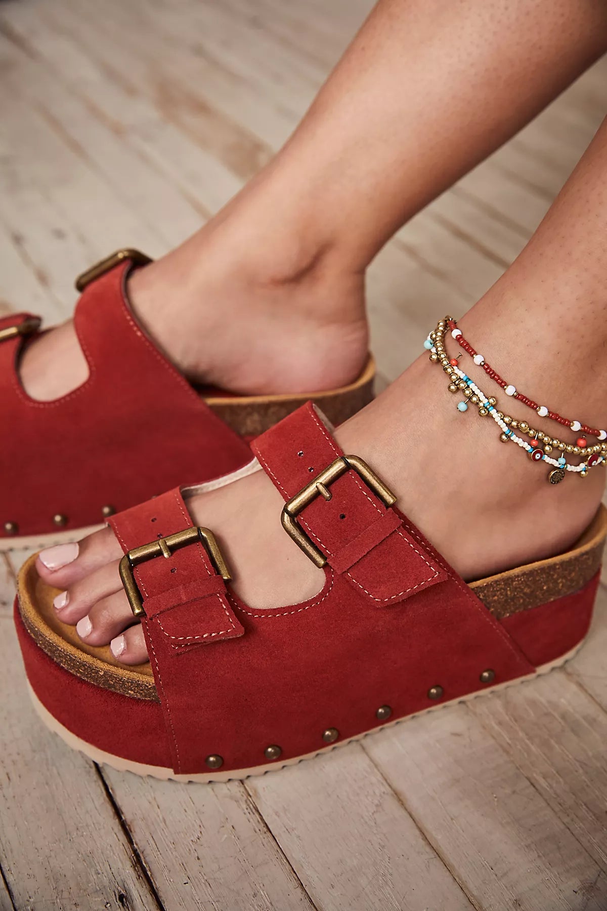 Rule Breaker Flatform Sandals