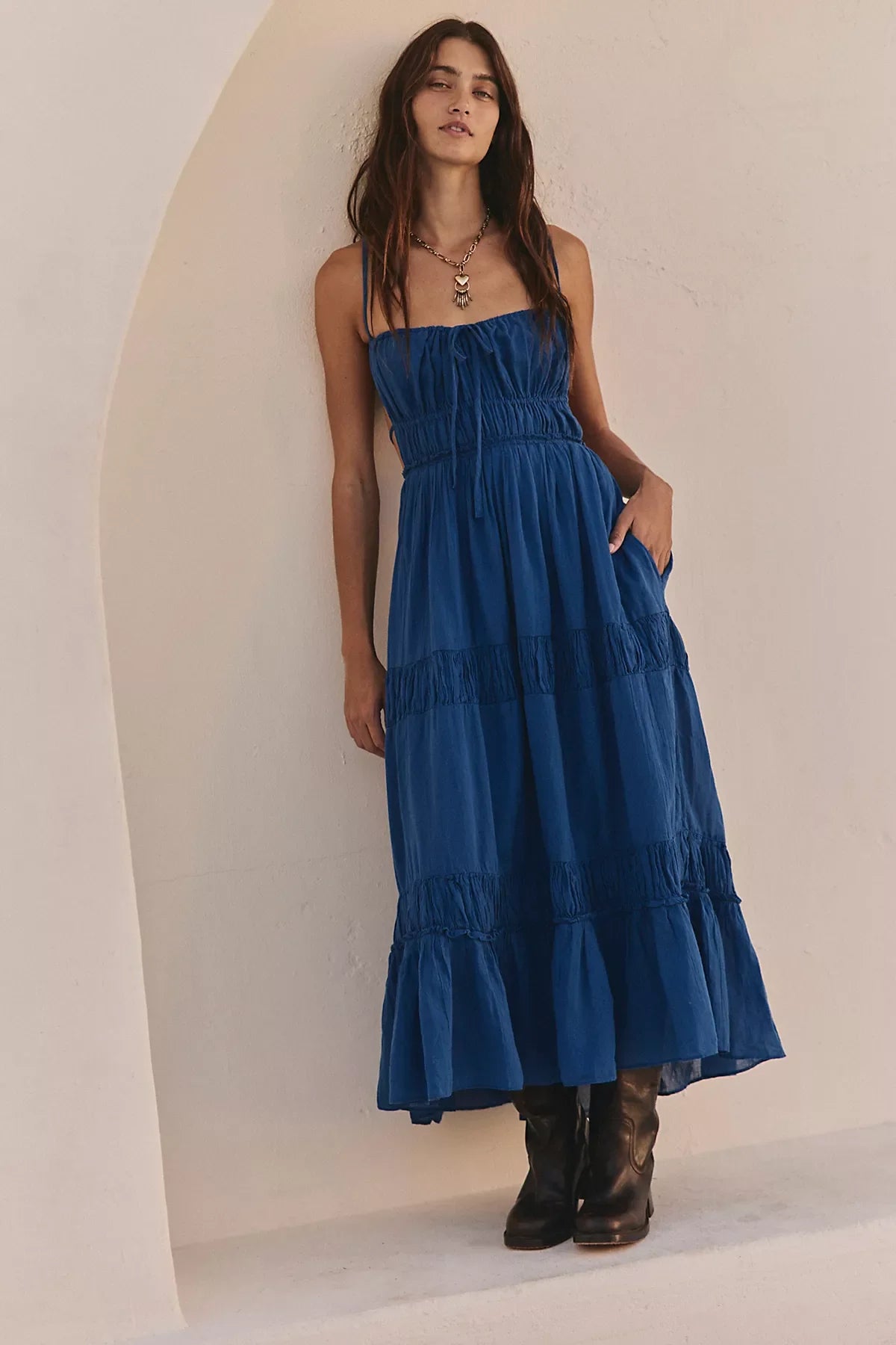 Taking Sides Maxi Dress