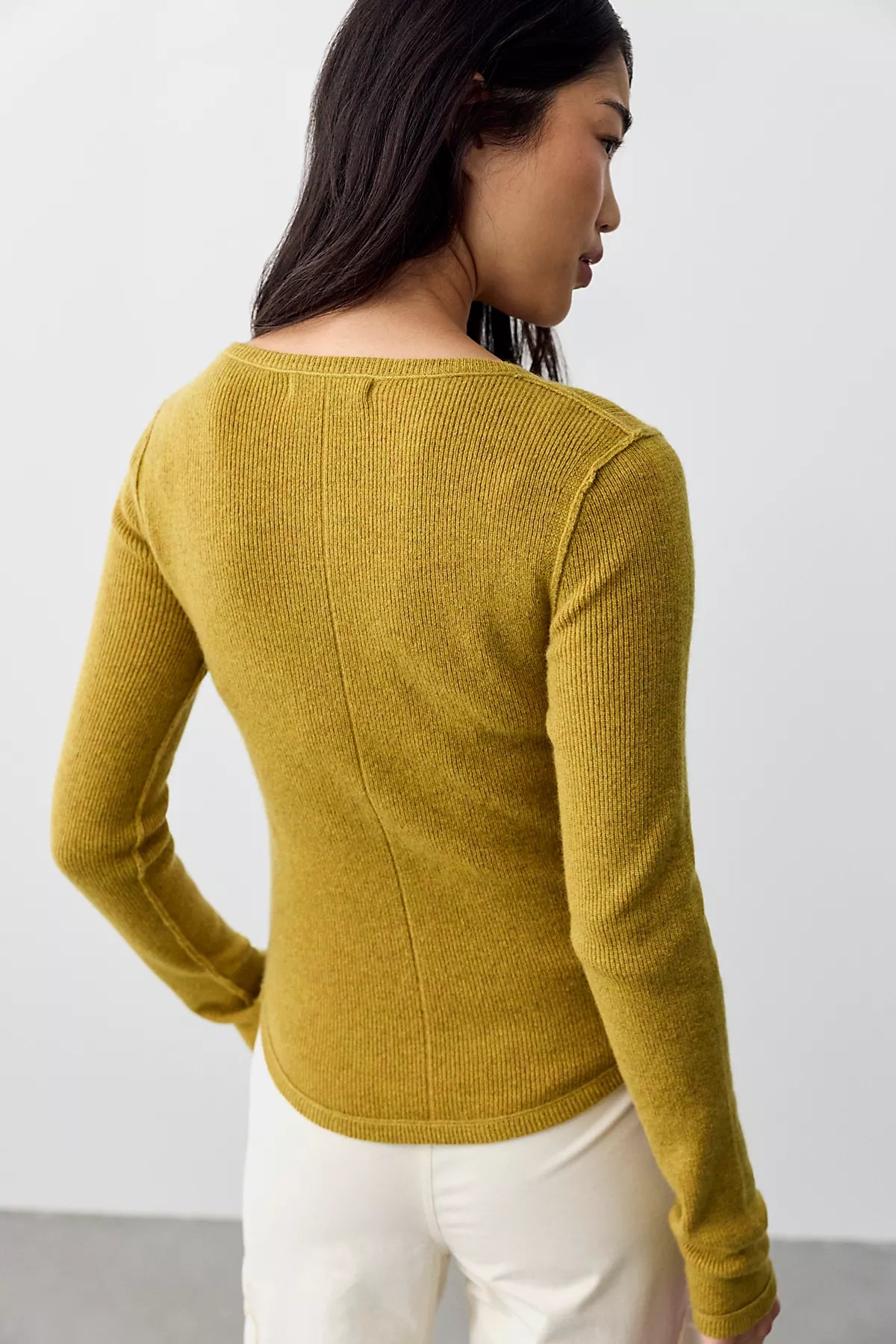 We The Free Hudson Solid Cashmere Henley