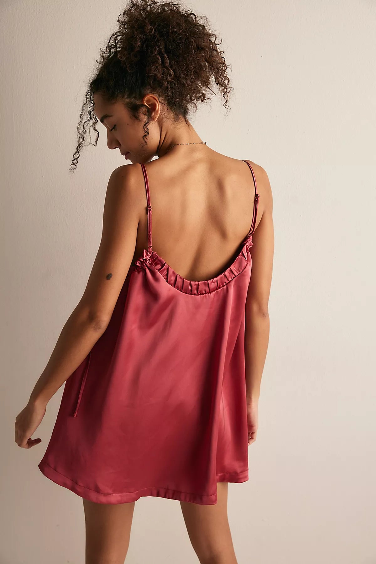 Sundown Mini Slip Dress