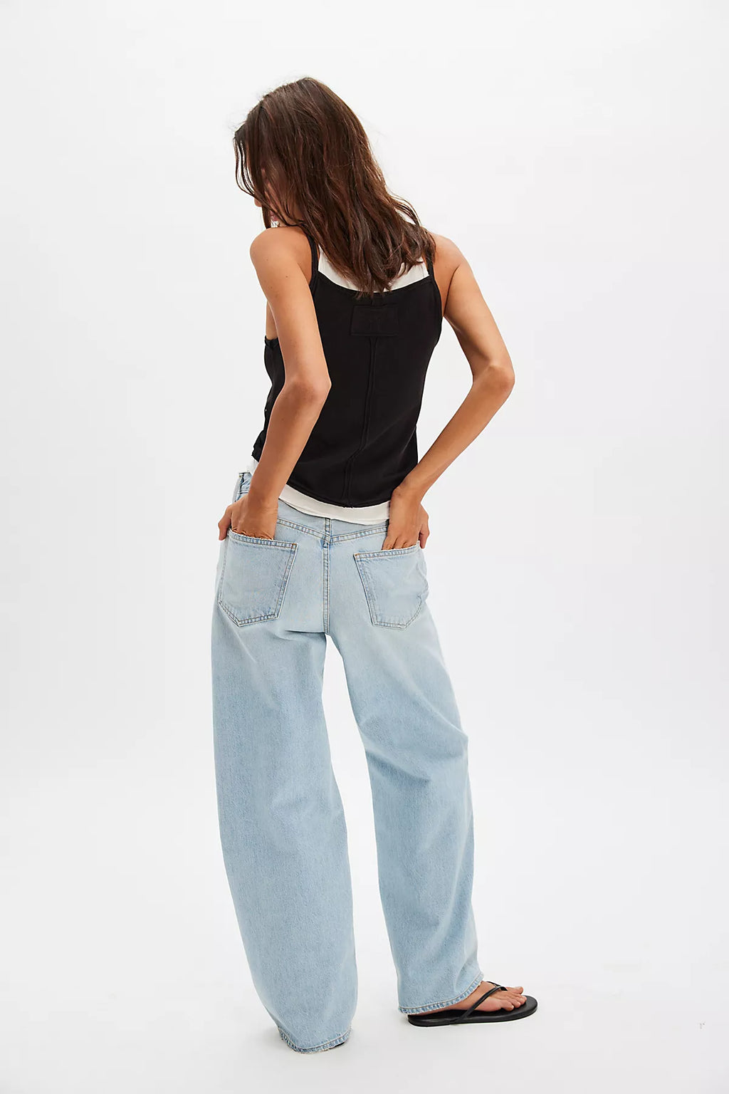 AGOLDE Low-Rise Baggy Jeans
