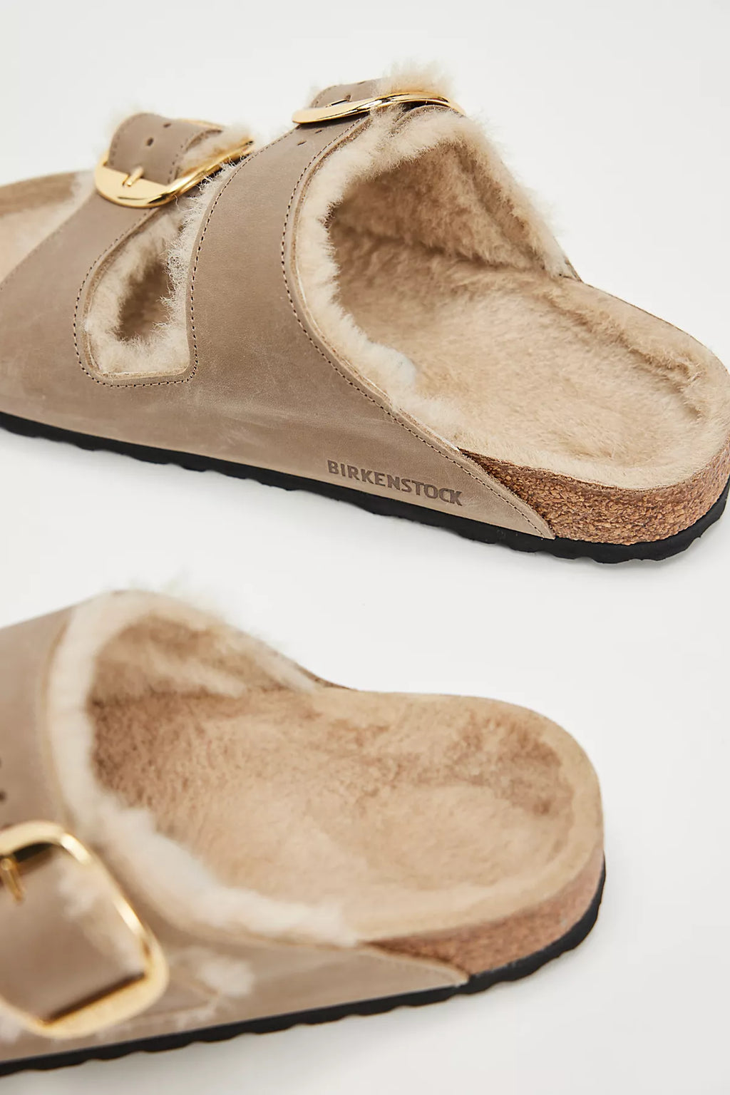 Birkenstock Arizona Big Buckle Shearling Sandals