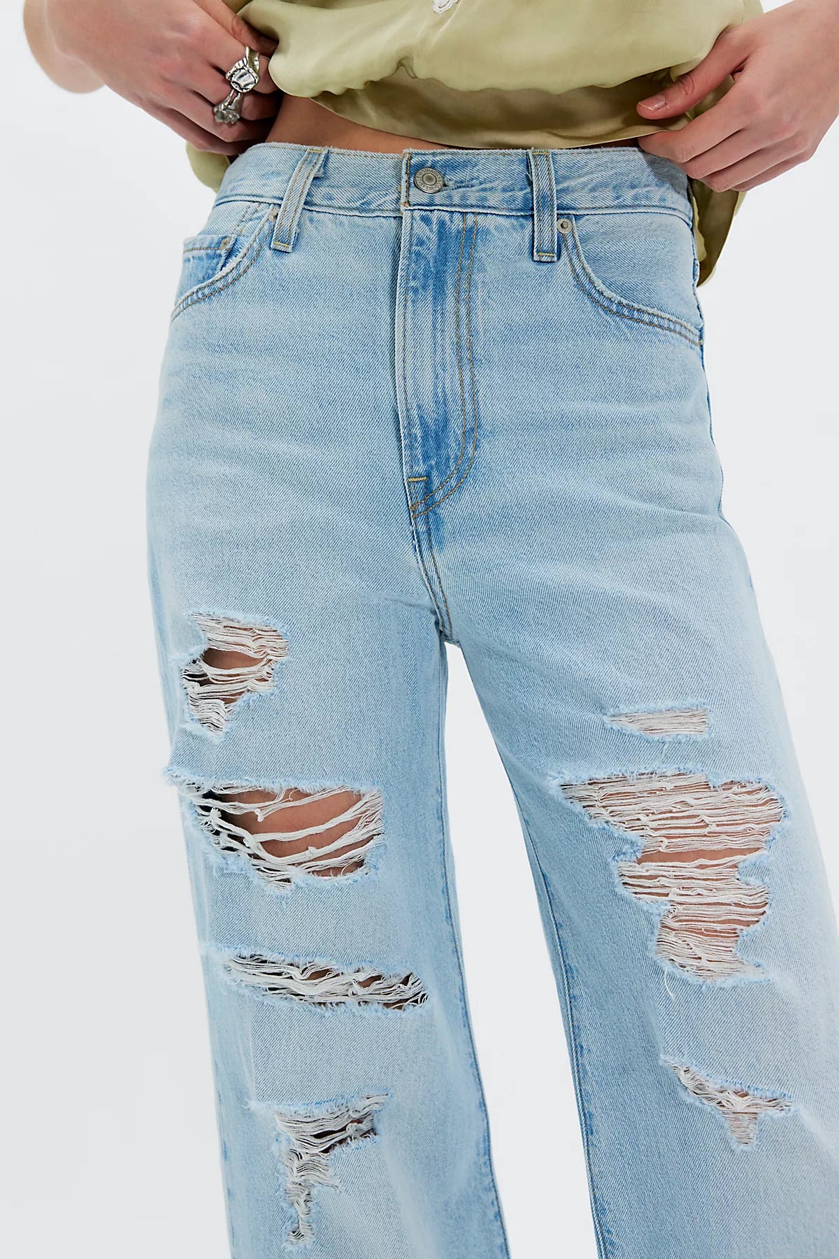 Levi's Ribcage Wide-Leg Jeans