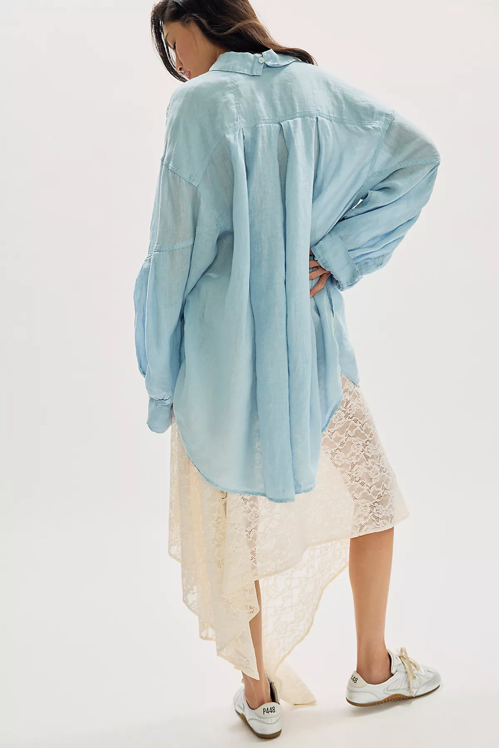 Selene Button Down Linen Shirt