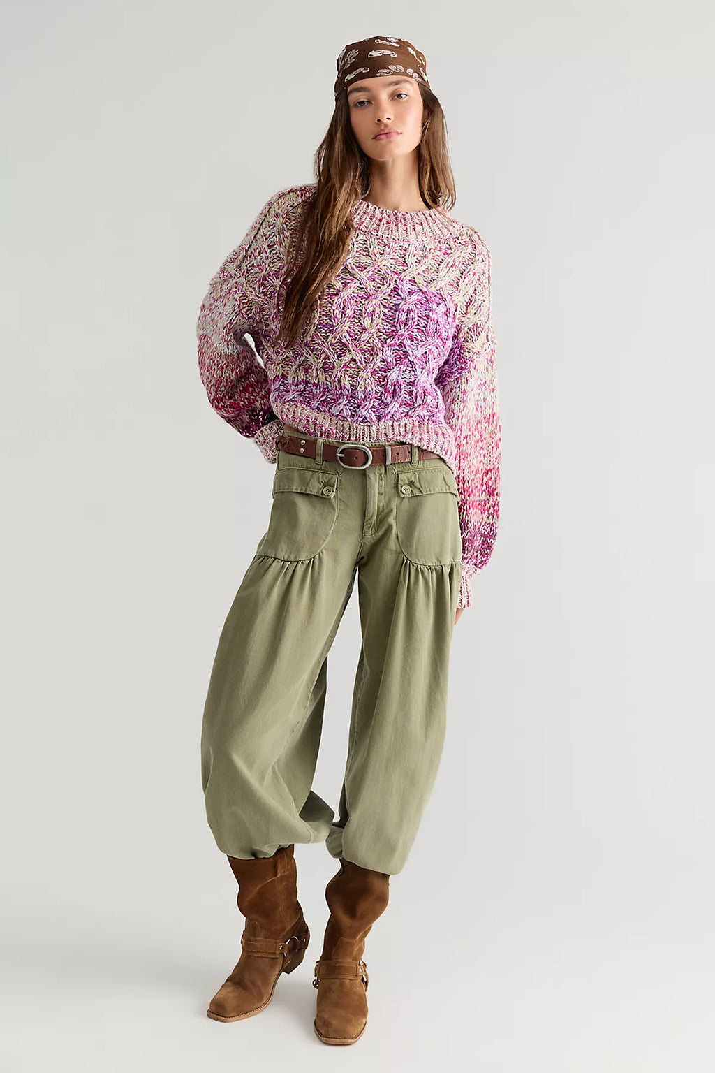 Opal Multicolored Marled Sweater