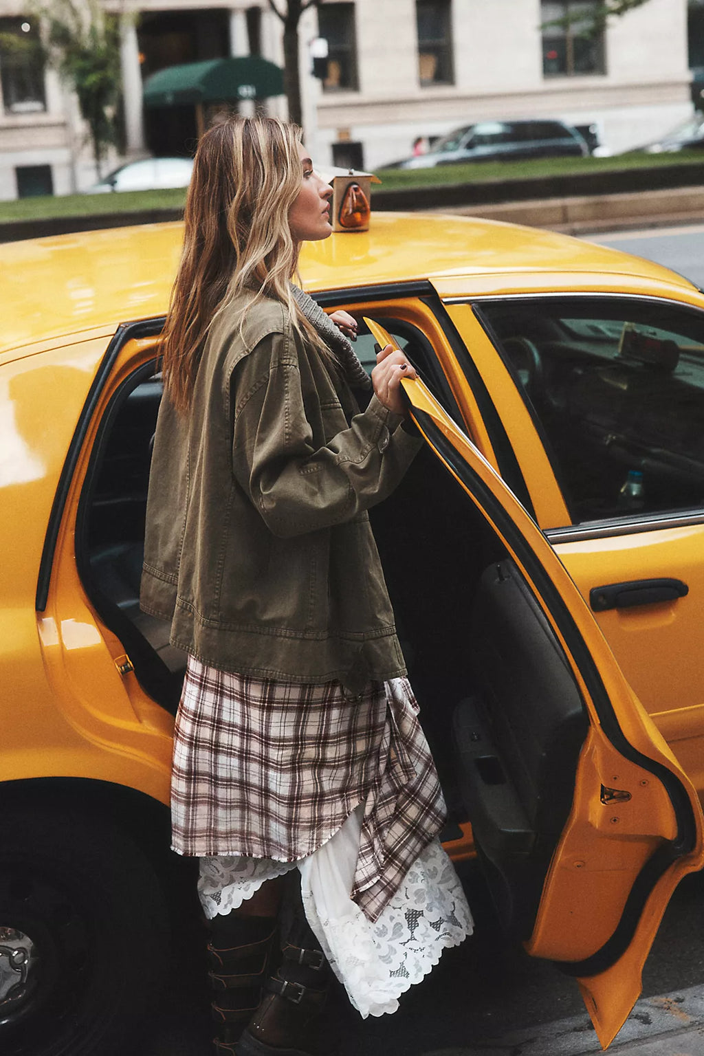 We The Free Lexi Plaid Button Down
