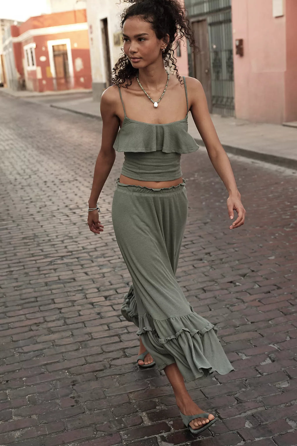 Halle Maxi Skirt Set