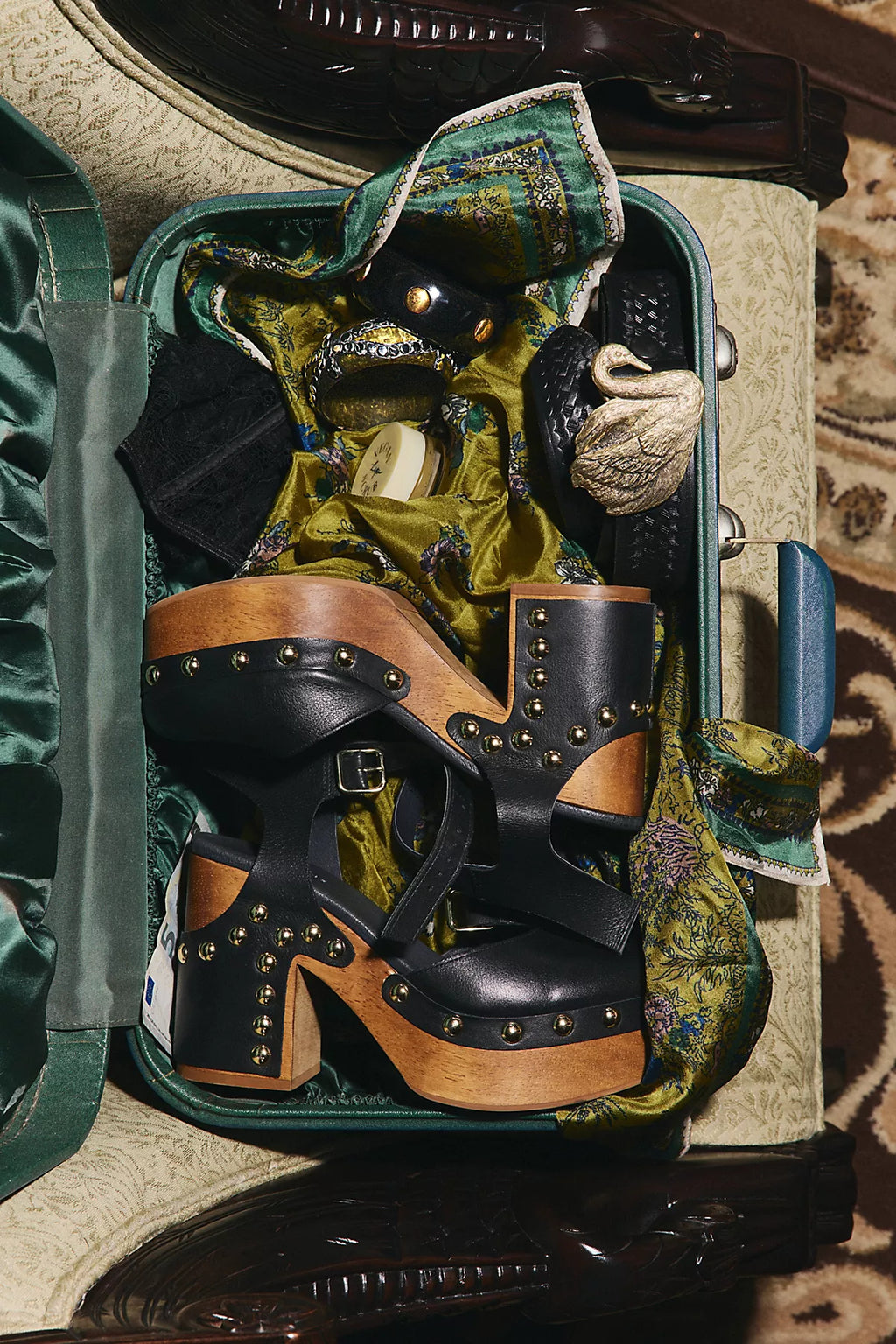 Cecelia Studded Clogs