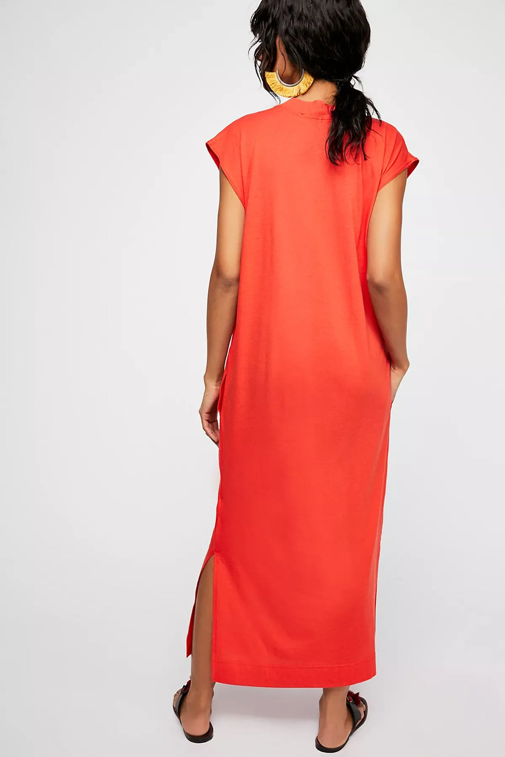 All Day Long Midi T-Shirt Dress