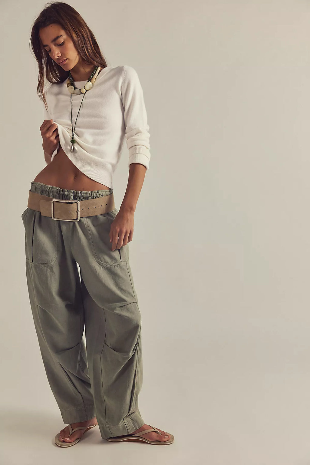 Malibu Cashmere Crewneck Sweater