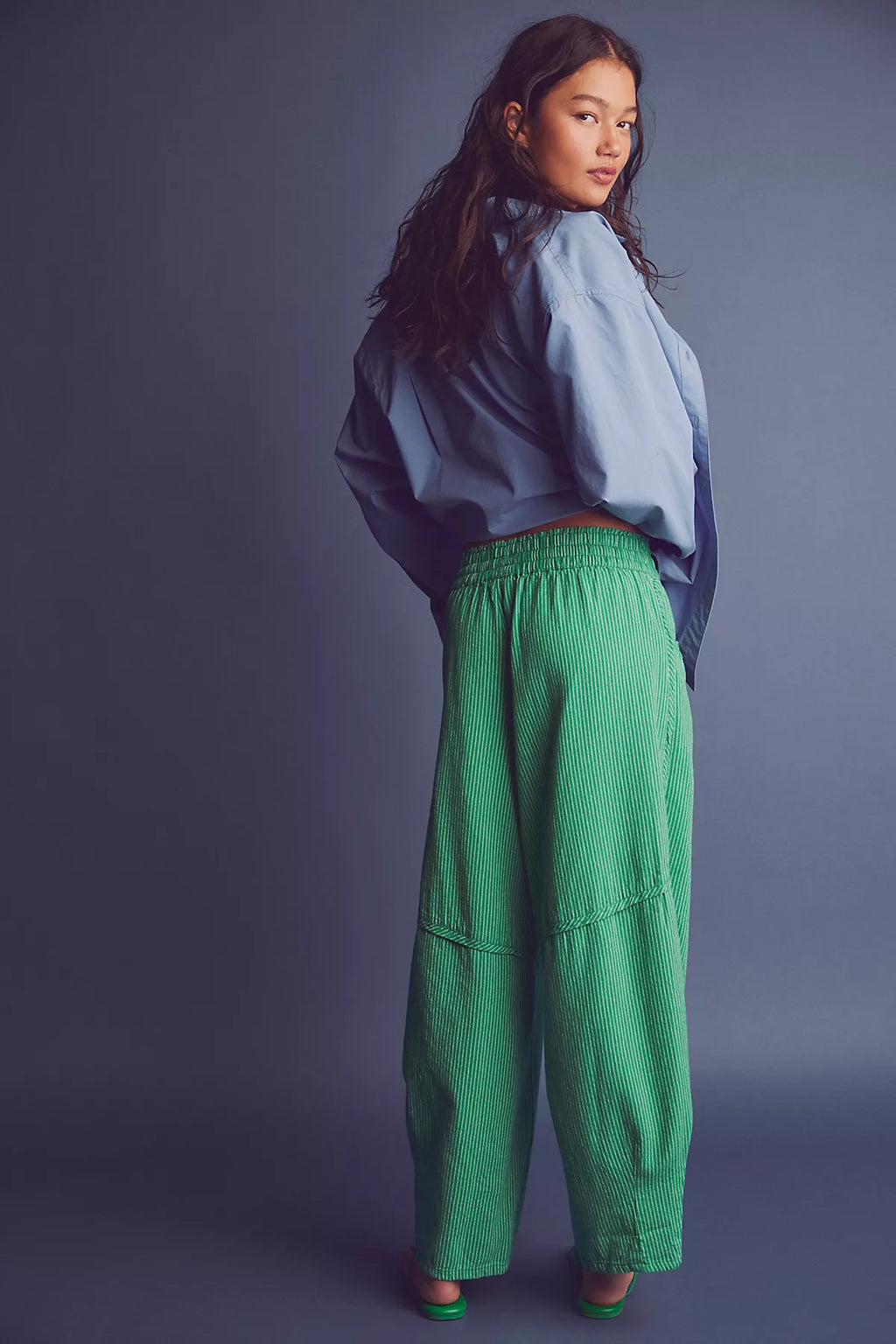 Something Good Pull-On Barrel Pants