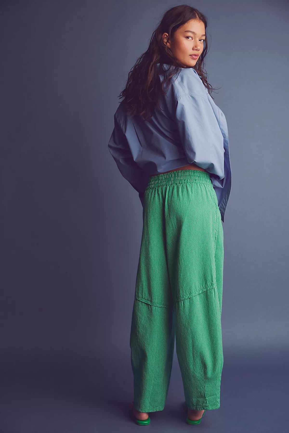 Something Good Pull-On Barrel Pants