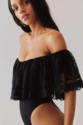 Ronny Kobo Rosette Bodysuit