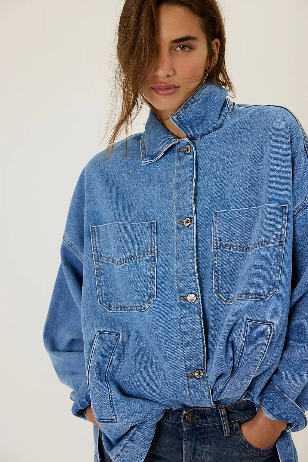 We The Free Madison City Denim Jacket