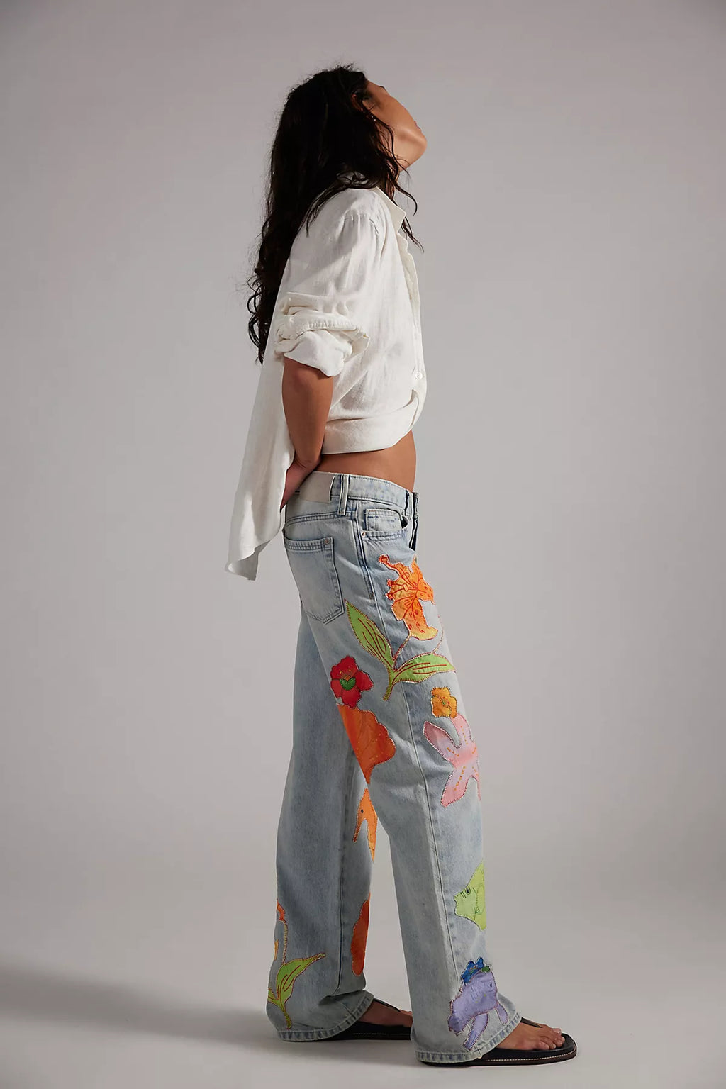 We The Free Surfside Patched Jeans