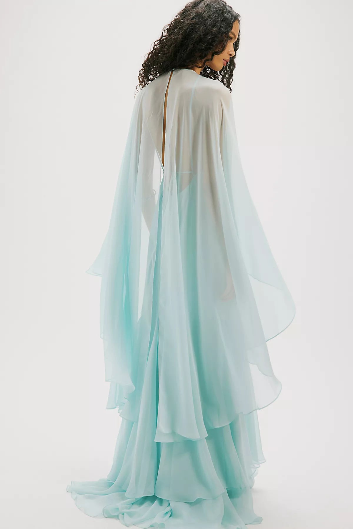 Retrofete Lirael Chiffon Maxi Dress