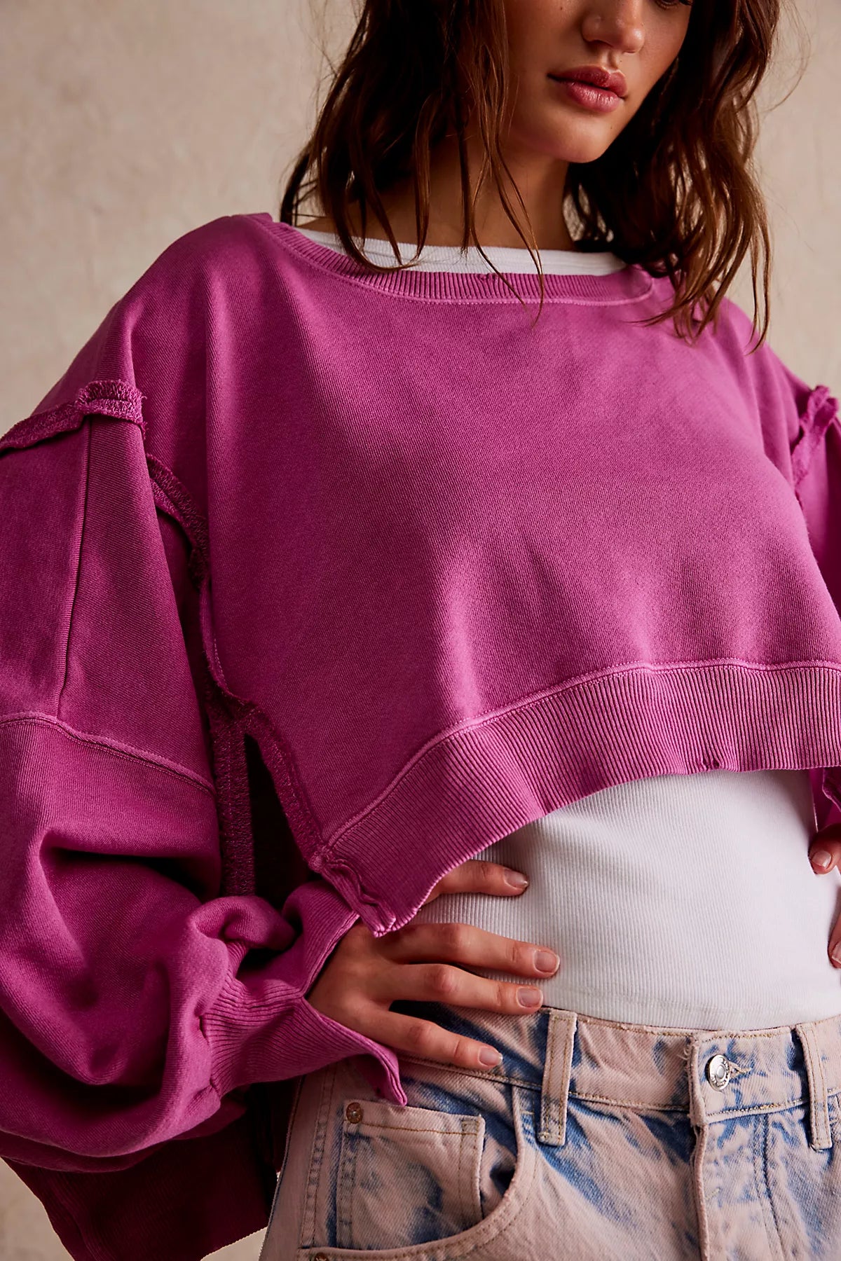 We The Free Camden Cropped Sweatshirt