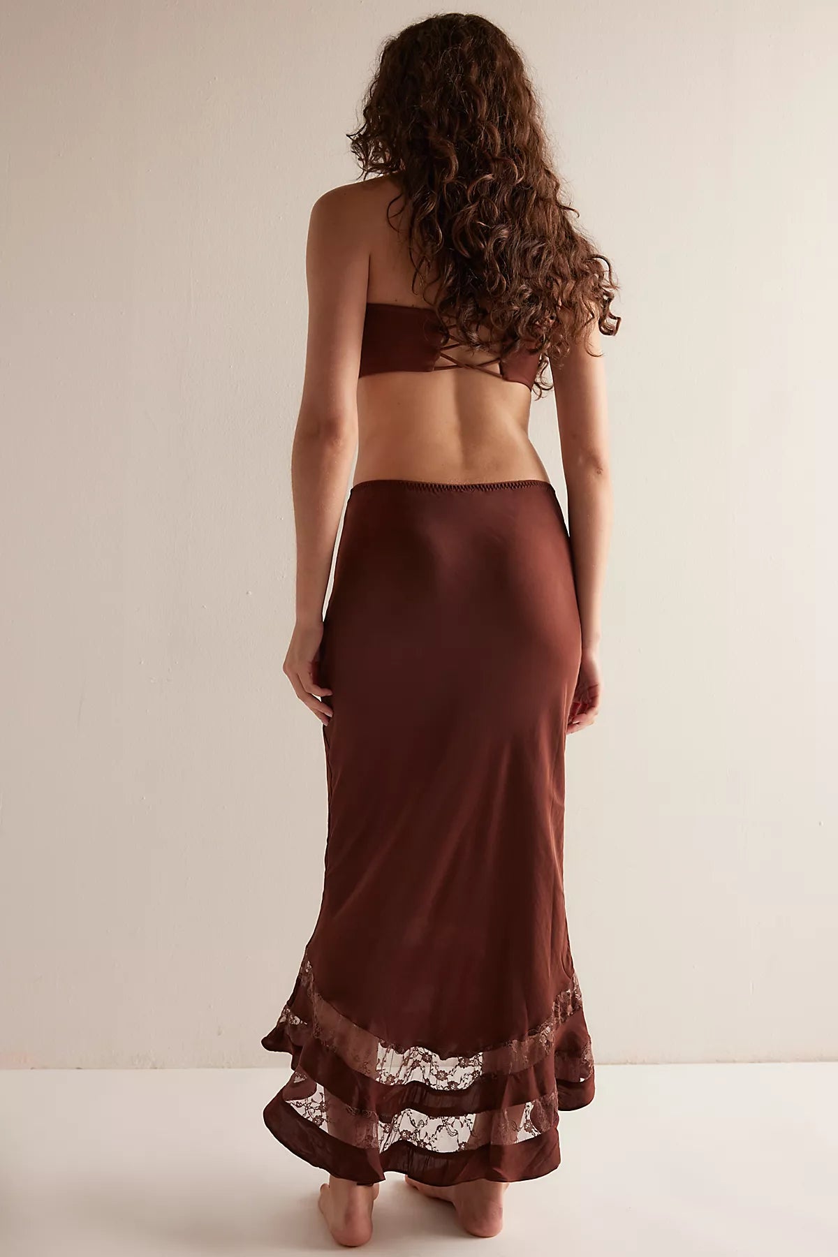 Long Lost Lover Maxi Slip Skirt
