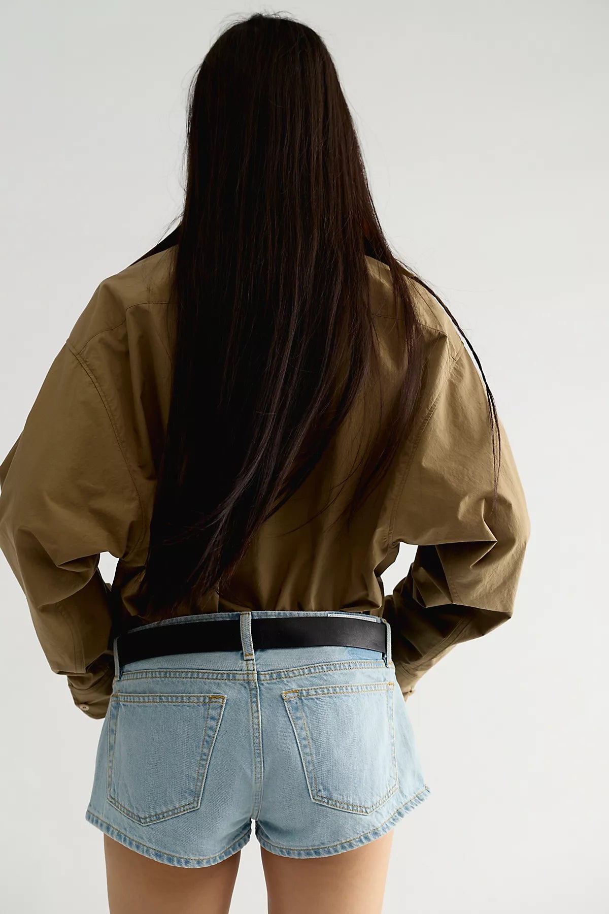 RE/DONE Denim Micro Shorts