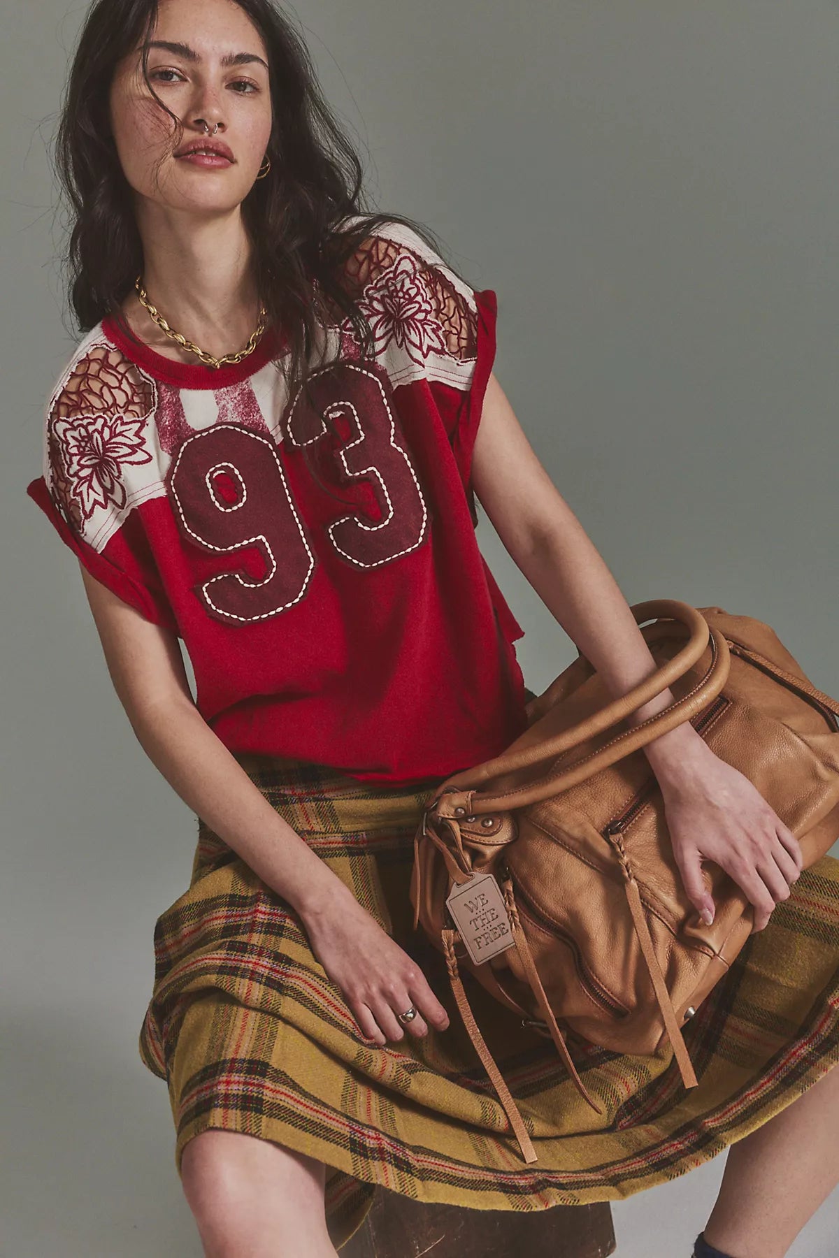 Varsity Vibe Muscle Tee