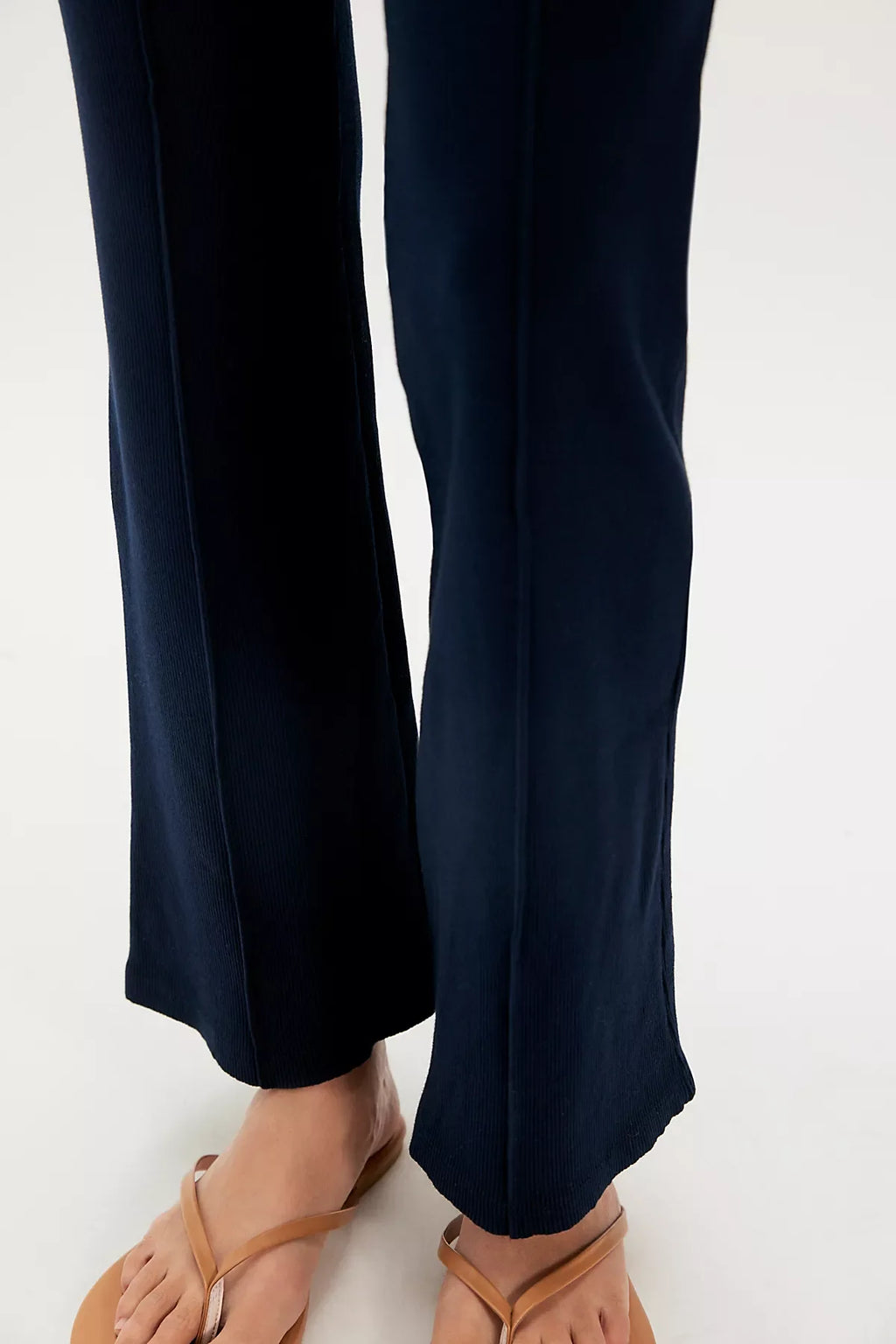 DONNI. The Tall Rib Kick Flare Pants